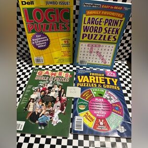 Lot of puzzle books NEW